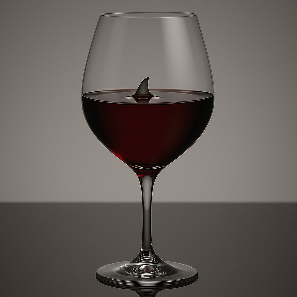 Shark Wine Glass