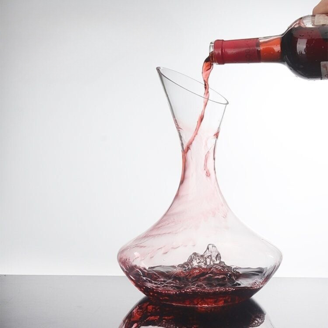 Claret Iceberg Wine Decanter