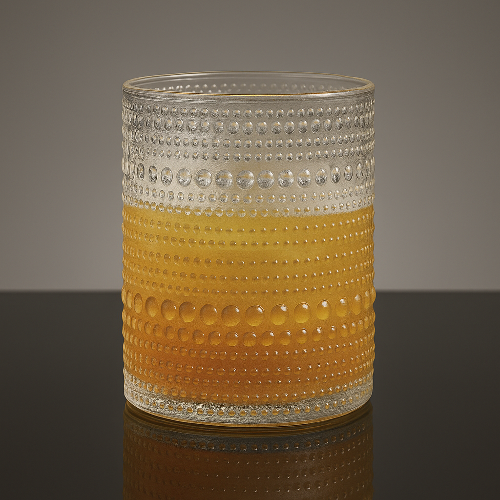 Textured Tumbler Glass