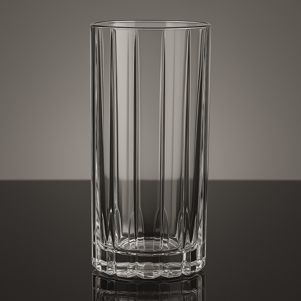 Cut Crystal Highball Glass