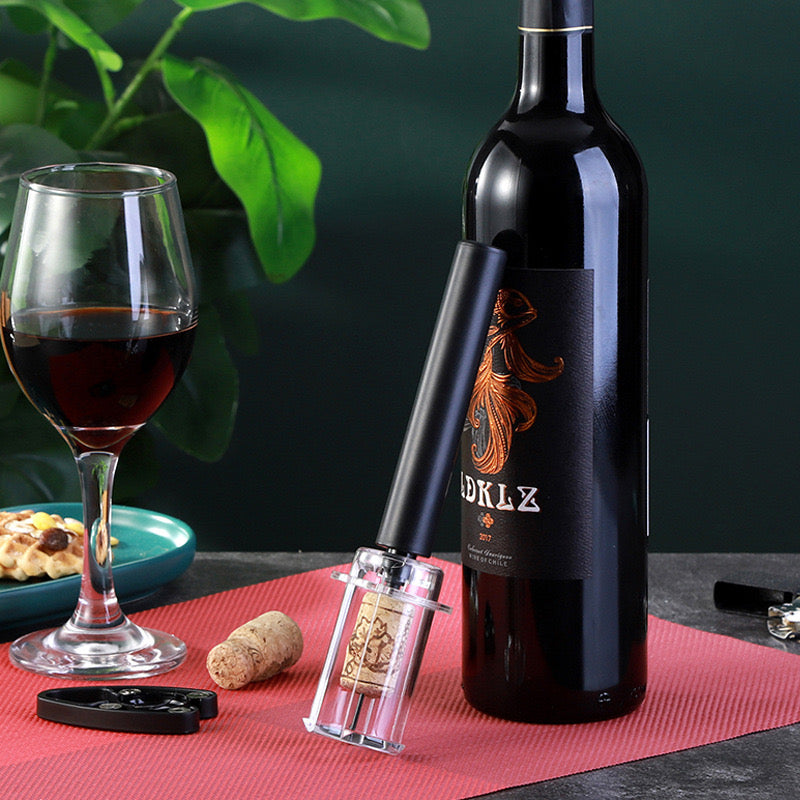 Air-Pressure Wine Opener