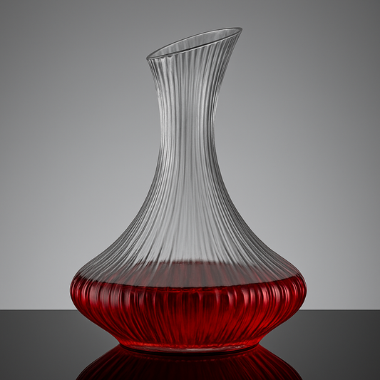 Striped Decanter
