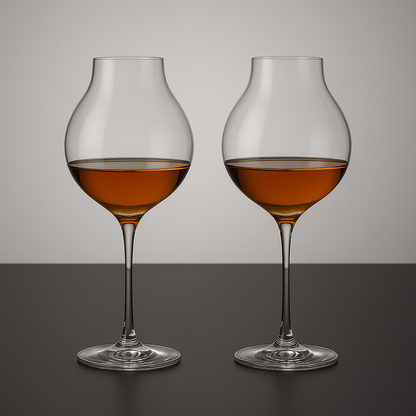 Pair of Snifter Whisky Glasses