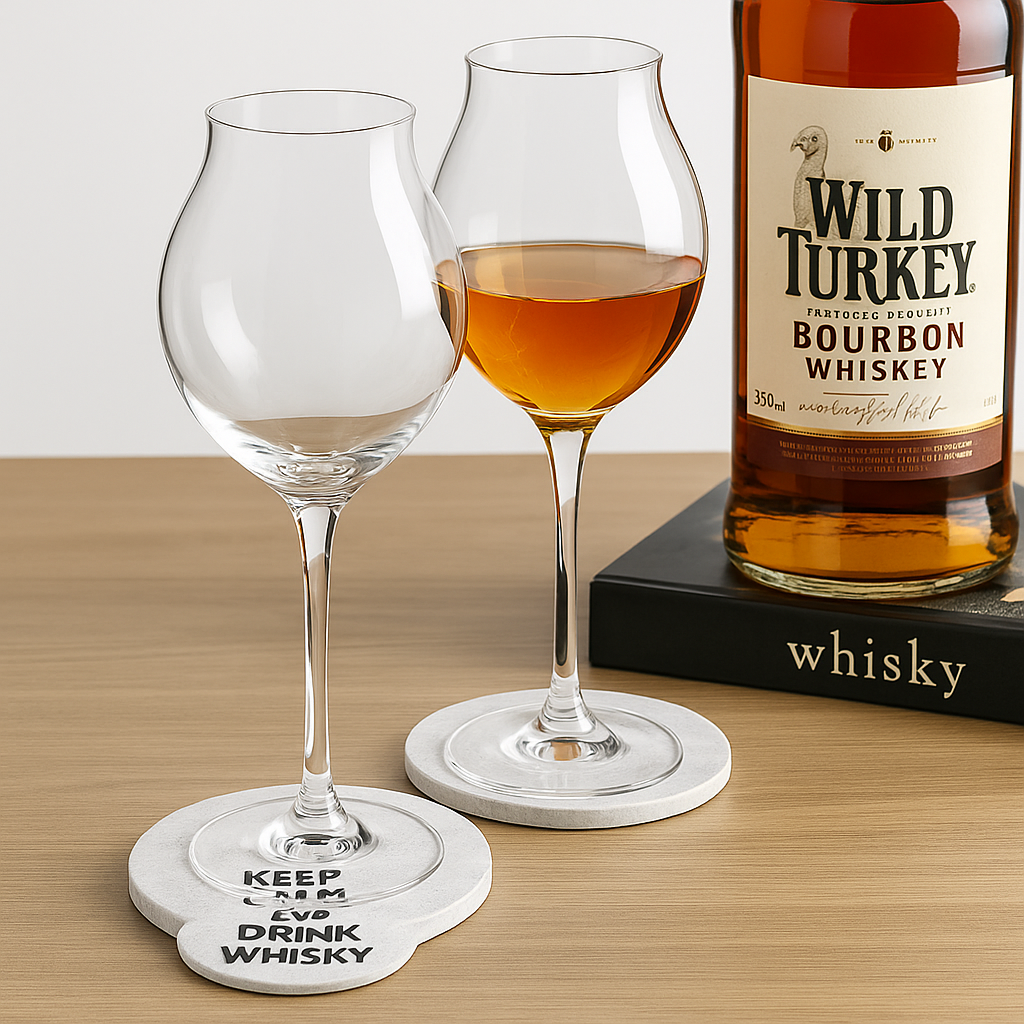 Pair of Snifter Whisky Glasses