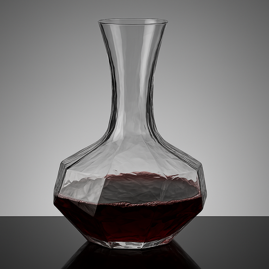 Irregular Glass Wine Decanter
