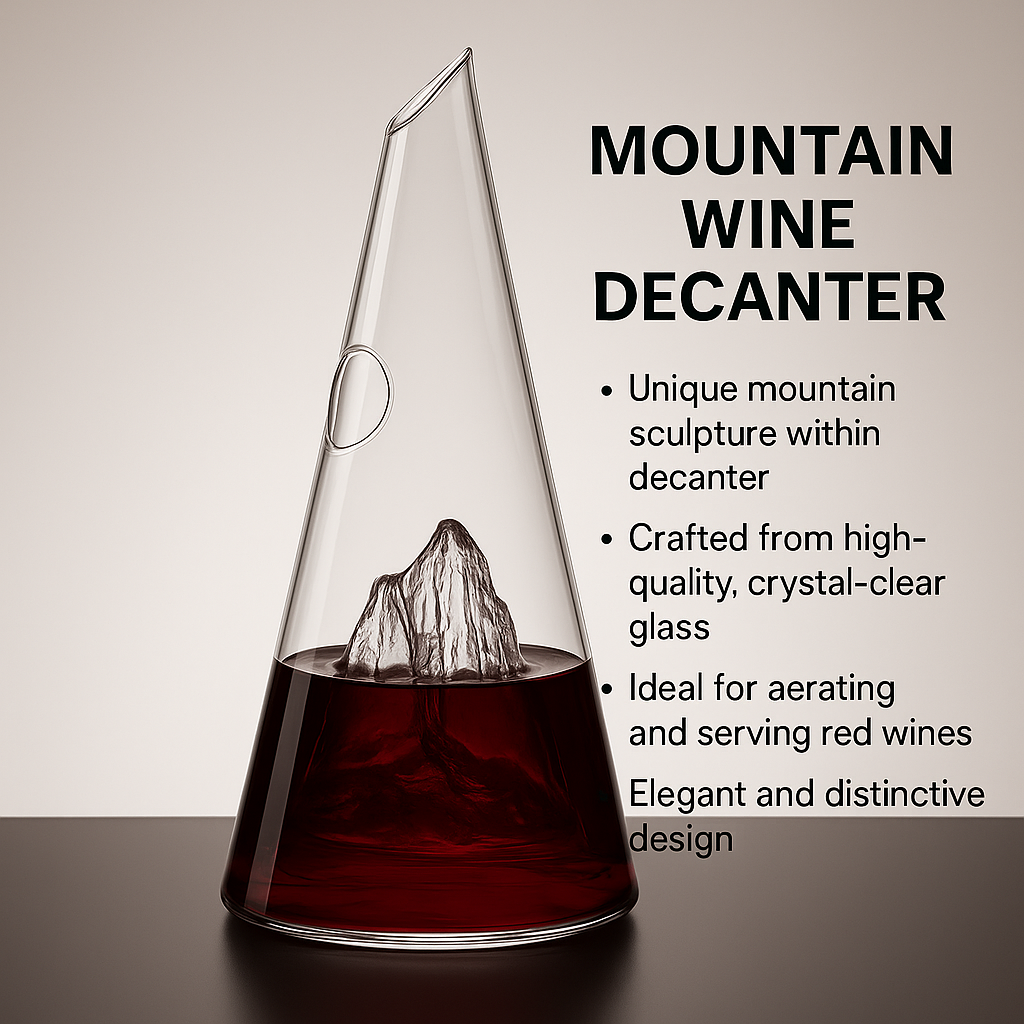 Mountain Wine Decanter