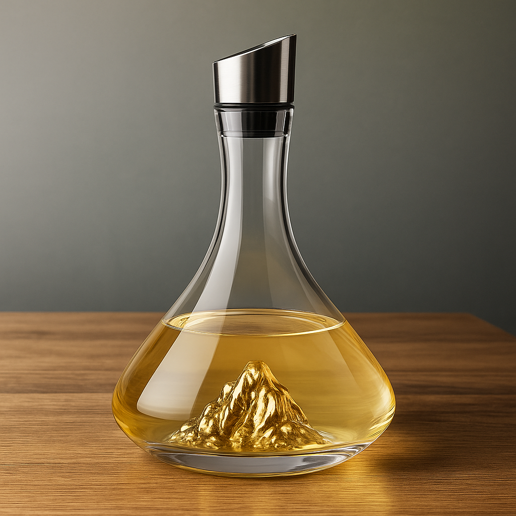 Filtering Claret Iceberg Decanter