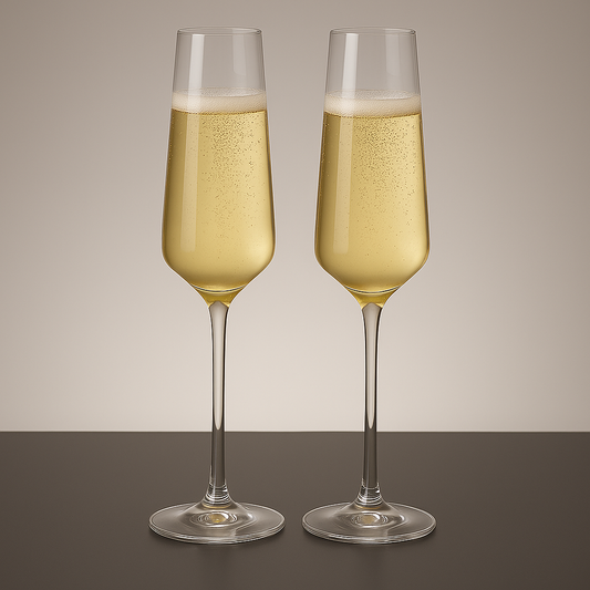 Pair of Champagne Glasses