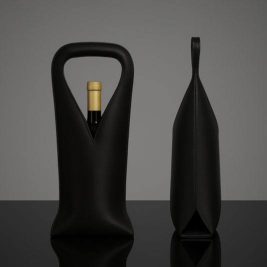 Leather Wine Bag