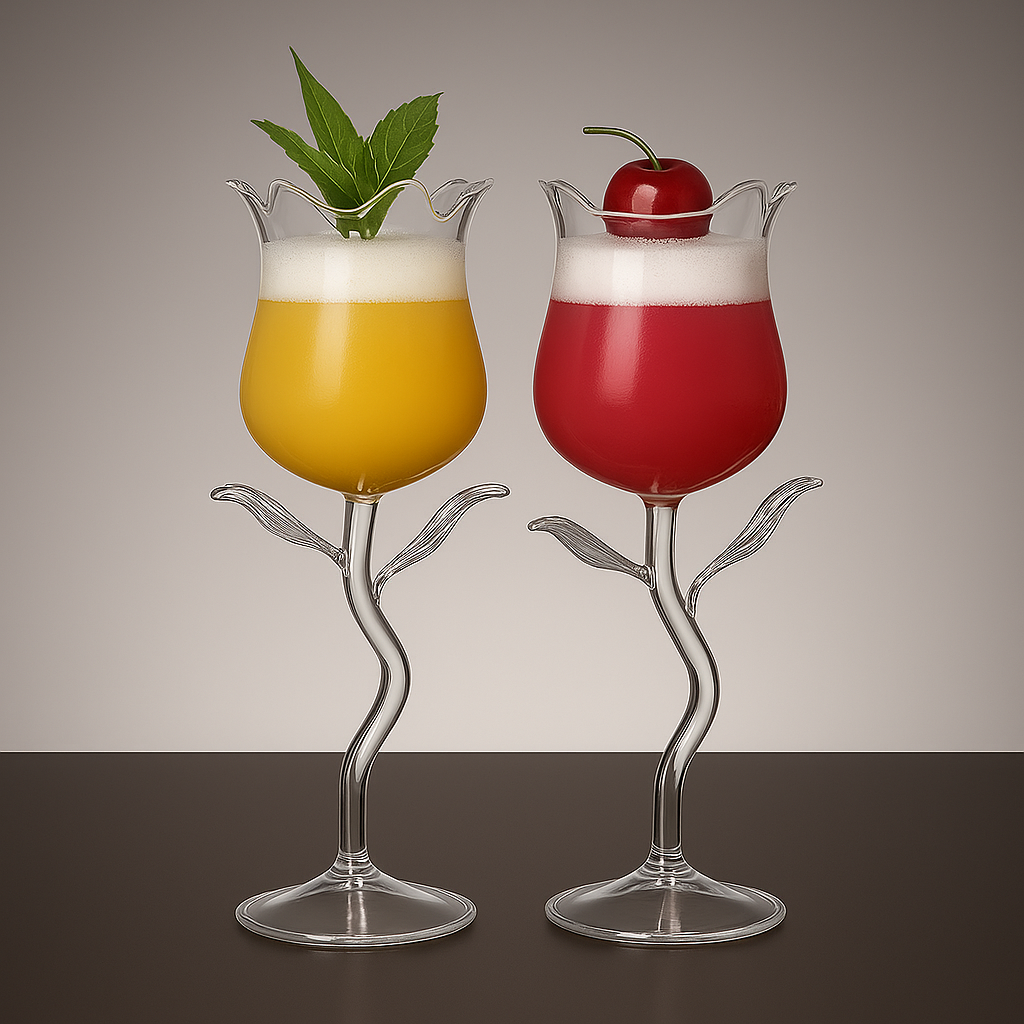 Rose Cocktail Glass