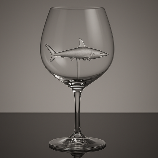 Shark Wine Glass