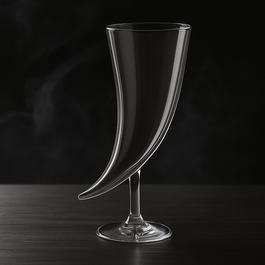 Horn Cocktail Glass