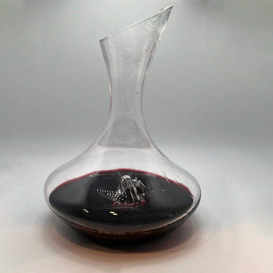 Claret Iceberg Wine decanter