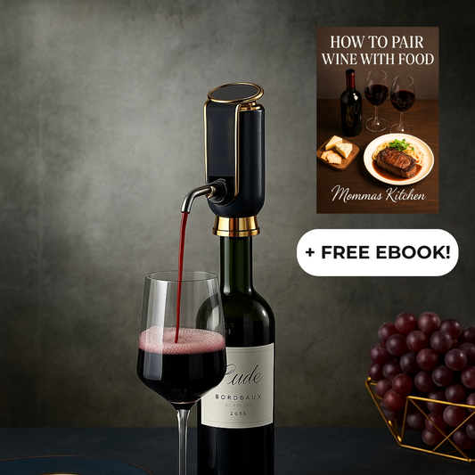 Wine Aerator, Preserver & Dispenser