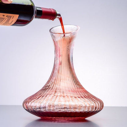 Striped Decanter