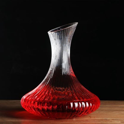 Striped Decanter