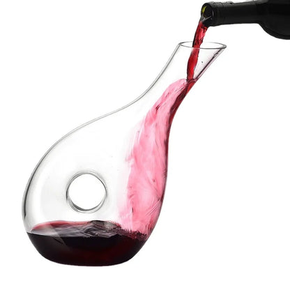 Crystal Wine Separator