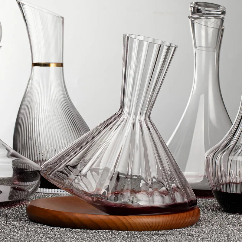 Rotating Tumbler Decanter