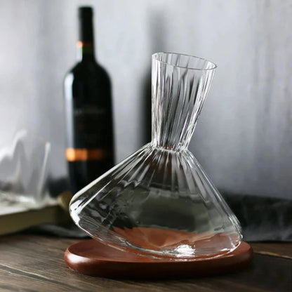 Rotating Tumbler Decanter