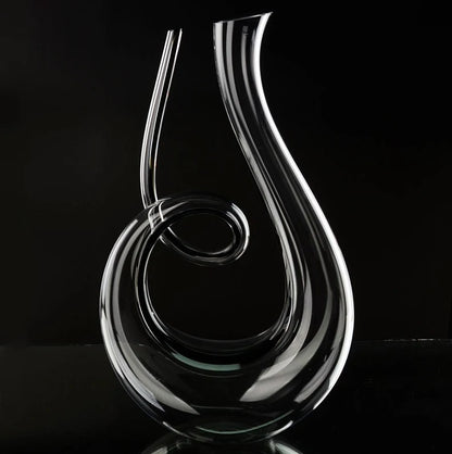 Swan Spiral Wine Decanter