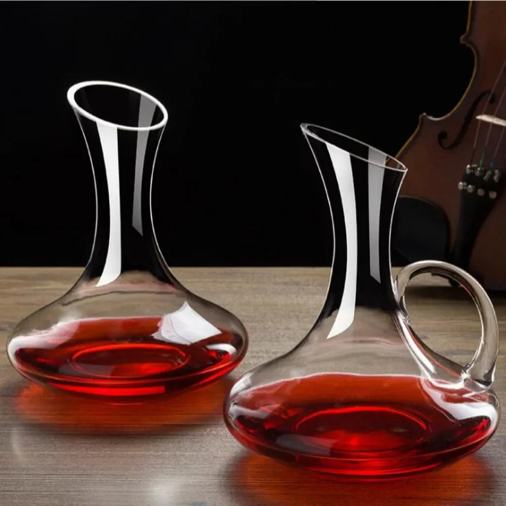 Crystal Tube Decanter