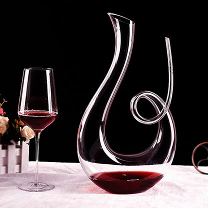 Swan Spiral Wine Decanter