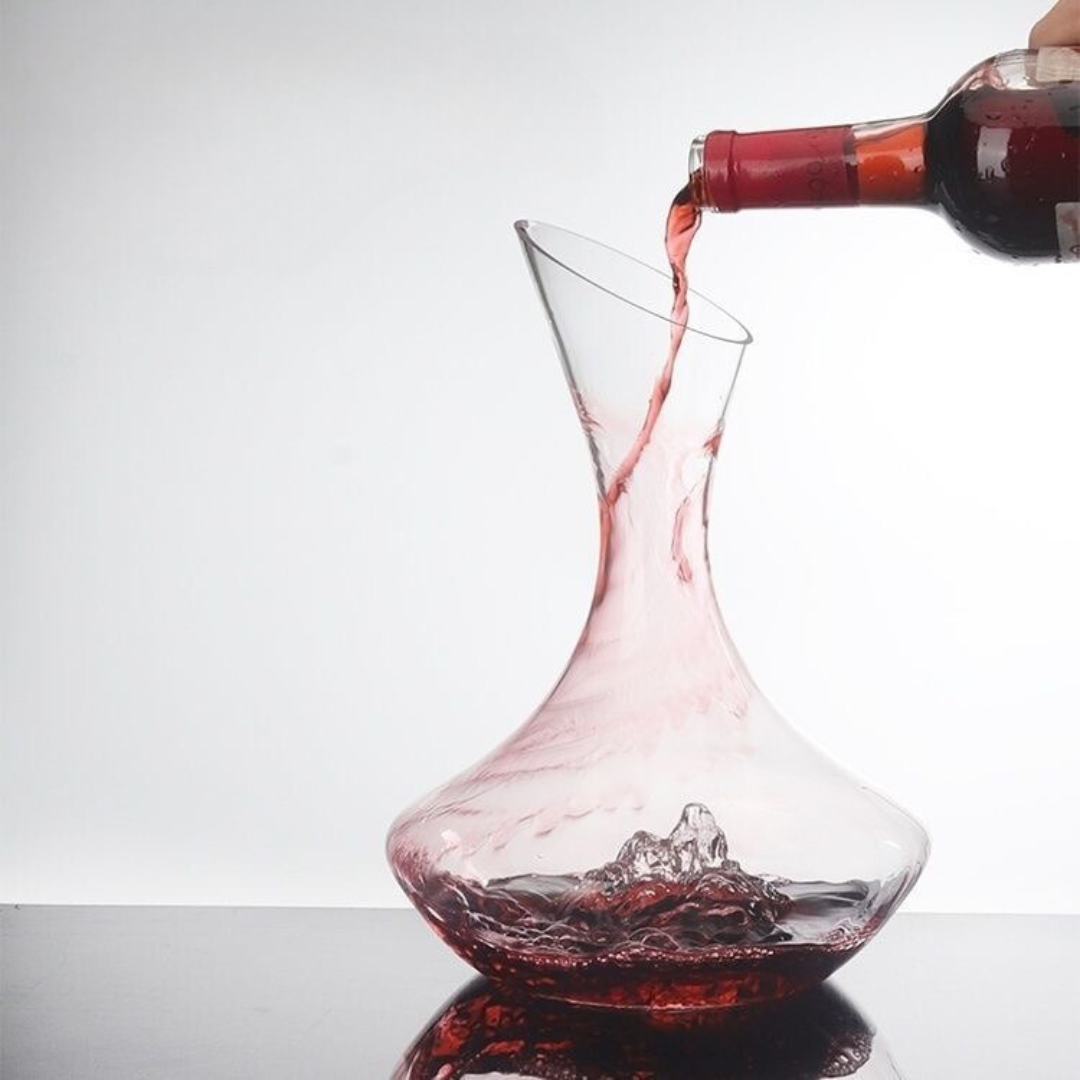 Claret Iceberg Wine decanter