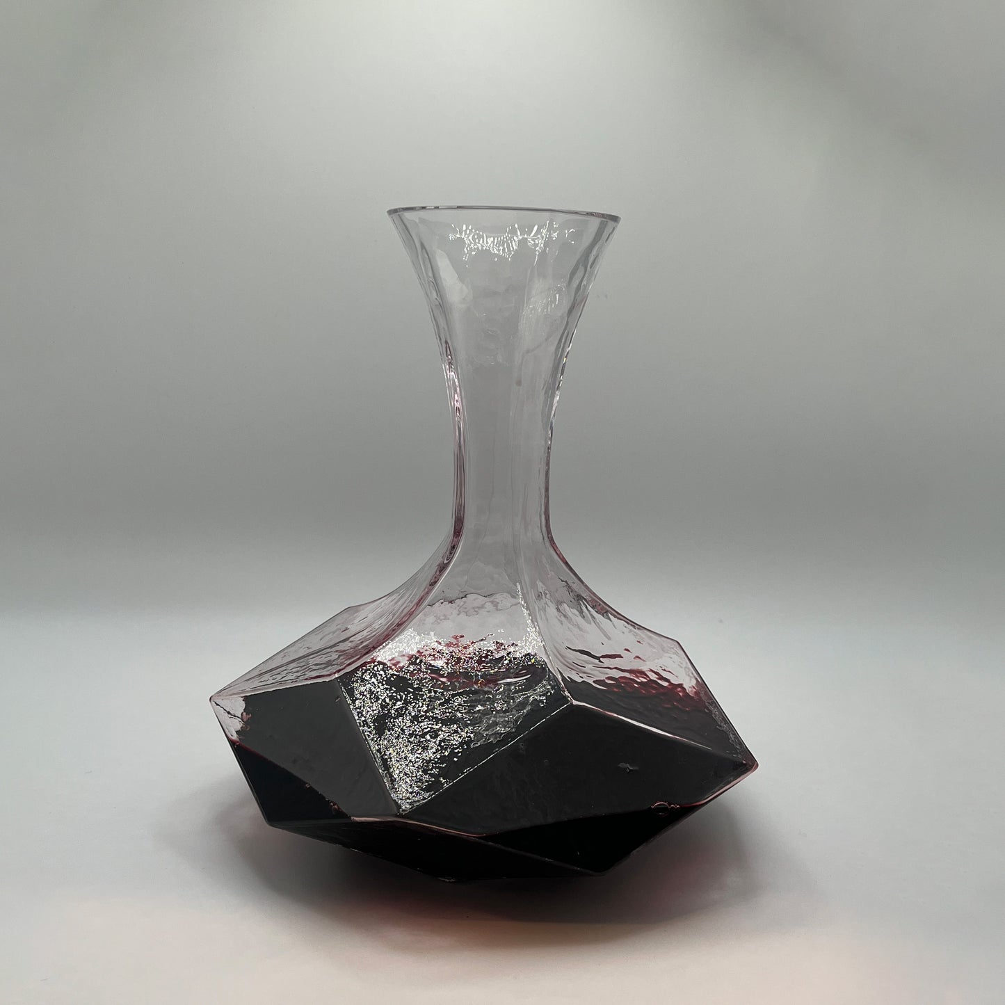 Irregular Glass Wine Decanter