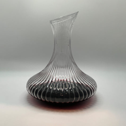 Striped Decanter